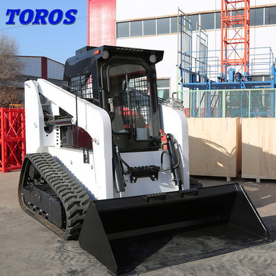 kaufen Multifunktionales Mini-Backhoe-Strecken-Skid-Steer-Lader mit Dieselmotor online manufacture