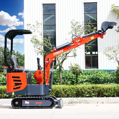 Multifunktionale Toros Mini Bagger 1 Tonnen Mikrobagger mit Koop-Motor