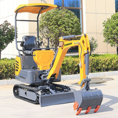 1.2 Tonnen tragbare Minibaggermaschine Multifunktionsmaschine mit Befestigungseinrichtung