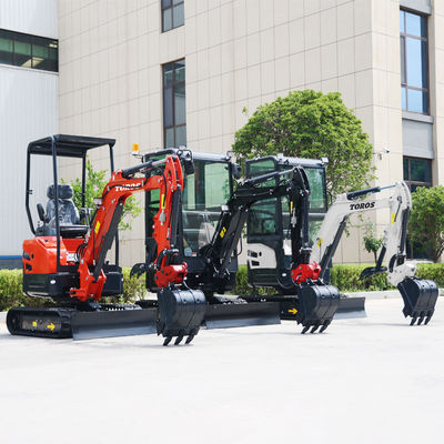 11.8KW 2600rpm 1,8 Tonnen Minibagger Kleinbagger Maschine für Landwirtschaft