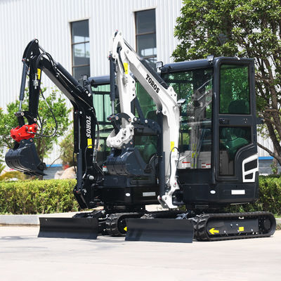 11.8KW 2600rpm 1,8 Tonnen Minibagger Kleinbagger Maschine für Landwirtschaft