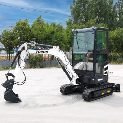 11.8KW 2600rpm 1,8 Tonnen Minibagger Kleinbagger Maschine für Landwirtschaft