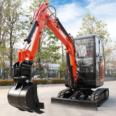 Städtisches Ingenieurwesen 2.5 Tonnen Minibagger 24.5kw Mikro Minibagger mit Kabine