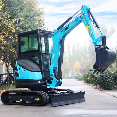 Crawler Toros Minibagger 2,6 Tonnen Kleinbagger für die Straßenreparatur