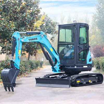 Crawler Toros Minibagger 2,6 Tonnen Kleinbagger für die Straßenreparatur