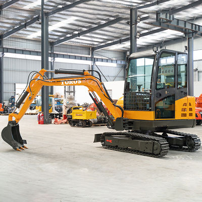 Baustelle 3 Tonnen Toros Minibagger Kleinmaschinen für Erdbewegung