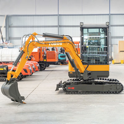 Baustelle 3 Tonnen Toros Minibagger Kleinmaschinen für Erdbewegung