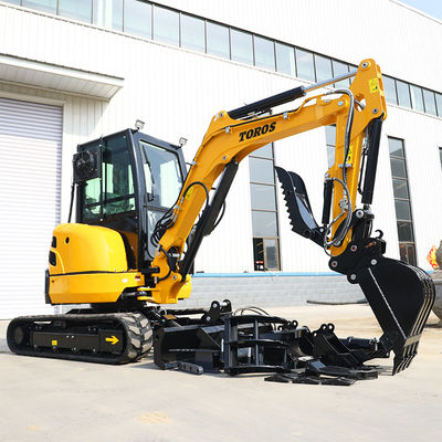 Toros 3,5 Tonnen Mini Digger Minibagger Kompaktes Ausrüstungsgraben