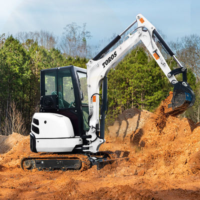 Toros 3,5 Tonnen Mini Digger Minibagger Kompaktes Ausrüstungsgraben