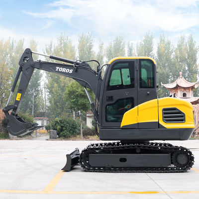Leistungsstarker 1,2-Tonnen-Mini-Hydraulikbagger mit 1200 mm Kettenlänge