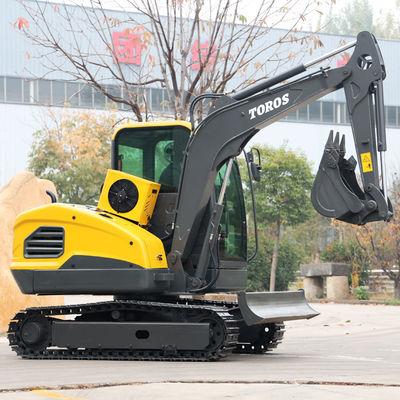 1800 mm Radstand Miniaturgraber mit 1820 mm Min Tail Swing Radius