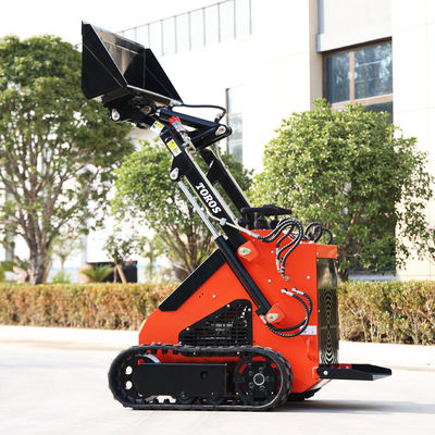 2-4Mph Mini-Skid-Steer-Lader mit 2 Kippen-Last geschlossener Schleife hydraulisches System