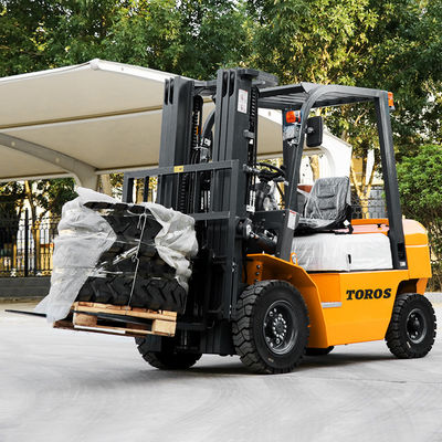 EPA 1-2 Meter Gabellänge 2,5 Tonnen Diesel-Gabelstapler manueller automatischer Typ