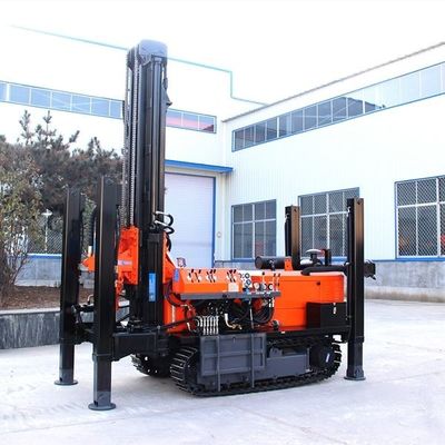 Dieselbetriebene hydraulische Crawlerbohranlage