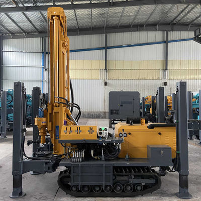 Dieselbetriebene hydraulische Crawlerbohranlage