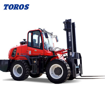 Dieselbetriebene Offroad-Forklift 5000Lbs Außen-Forklift Energieeinsparung