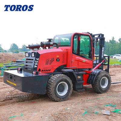 20 Fuß automatischer All-Terrain-Gabelstapler