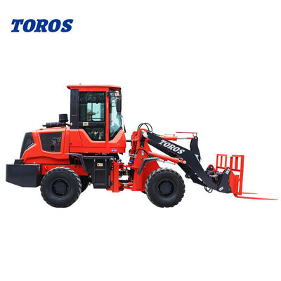 3000 kg Kleiner Radlader Baugewerbe Radlader Multifunktionaler