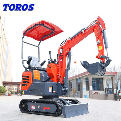 Ce Epa 1 Tonne Digger tragbare Minibagger für landwirtschaftliche Bauarbeiten