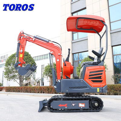Ce Epa 1 Tonne Digger tragbare Minibagger für landwirtschaftliche Bauarbeiten
