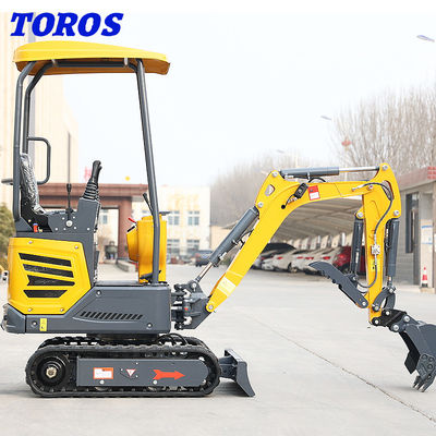 1 Tonne 1,2 Tonnen 20 PS Minibagger Maschinen für kleine Erdbewegungsmaschinen
