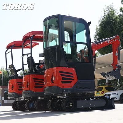Kleine Räume Gummibahn Minibagger Garten Mini Digger 1,2 Tonnen