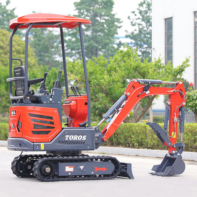 Multipurpose 1,2 T Bagger kleiner Gartenbagger 2870*930*2030mm Abmessung