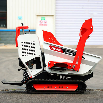 Dieselmotor mit 15-20 Tonnen Gummibahn-Mini-Dumper für den Transport