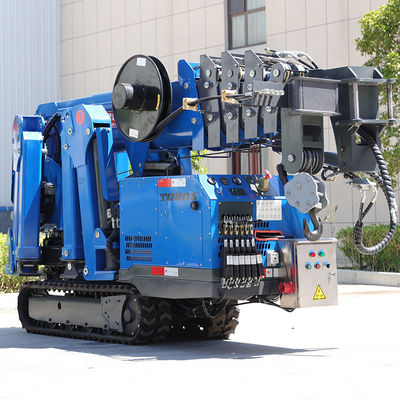 Kleiner, blauer, kommerzieller Spinnekran 8000 kg, einfach zu bedienen