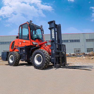 5 Tonnen Allterrain-Forklift Schwergebiet-Mast-Forklift Hochleistung