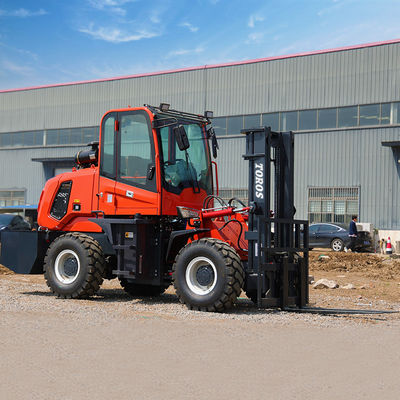 20 Fuß automatischer All-Terrain-Gabelstapler