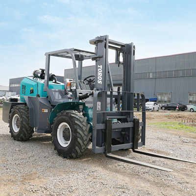 Dieselbetriebene 3,5-5,0 Tonnen Vierradantrieb Forklift