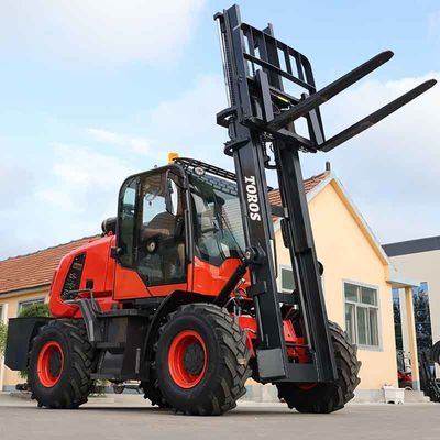 20 Fuß automatischer All-Terrain-Gabelstapler