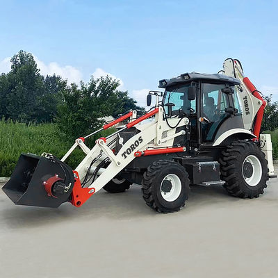 2500 kg Nennlast Schwerlast-Backhoe-Ladegerät für den Bau