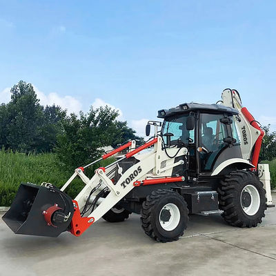 Ausrüstung für das Ladegerät mit 2500 kg Rad-Backhoe