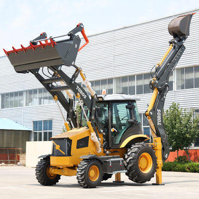 Ausrüstung für das Ladegerät mit 2500 kg Rad-Backhoe