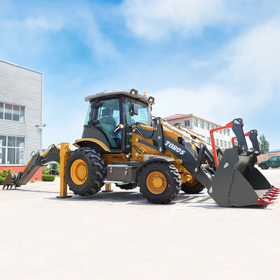 Hochleistungs-Backhoe-Frontlader Graber Backhoe-Lader für den Abriss