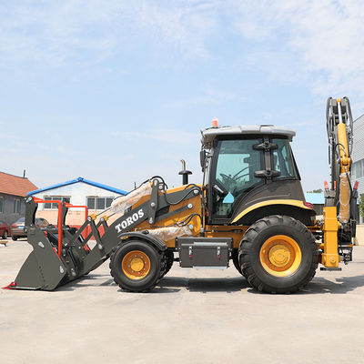 Hochleistungs-Backhoe-Frontlader Graber Backhoe-Lader für den Abriss