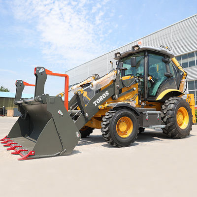 CE-zertifizierte 85 kW-Backhoe-Ladegeräte