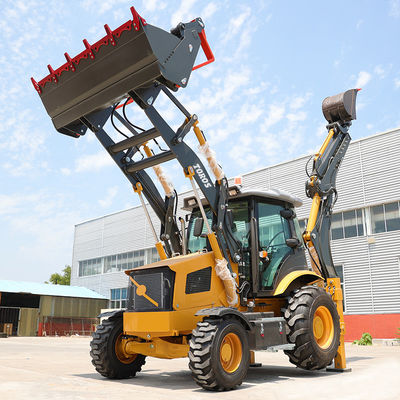 EURO 5 Mehrzweckmaschine für kleine Bagger mit Radstütze 2200 mm