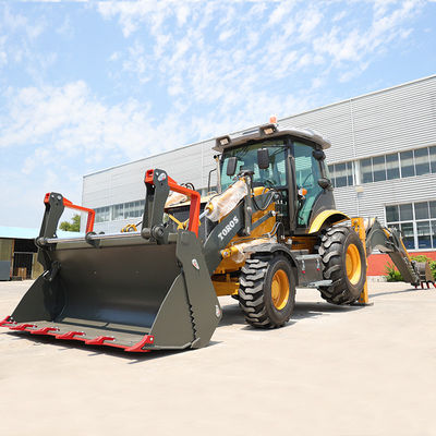 2500 kg Nennlast Schwerlast-Backhoe-Ladegerät für den Bau