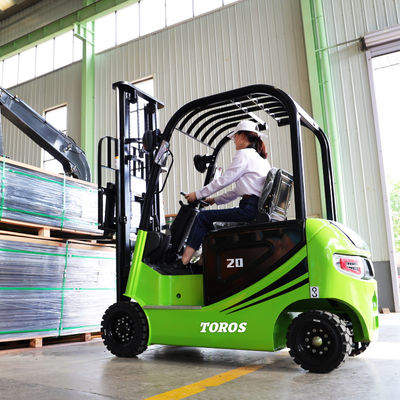 CE 4-6m Hebhöhe 2 Tonnen Elektro-Forklift-Lkw Zuverlässiger Betrieb