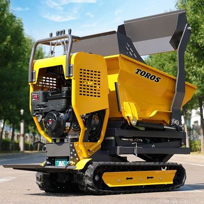 Robuste Mini-Dumper mit Gleis, reibungsloser Betrieb, hohe Leistung