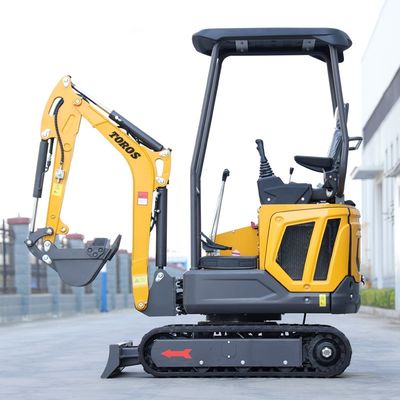 920 mm Streckenzentrum Abstand Mini Crawler Bagger für Bauprojekte