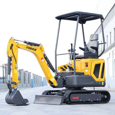 3060mm Gesamtlänge Kompaktes Crawler-Grabgerät 1 Tonne mit maximaler Ausgrabungskraft von 8 kn