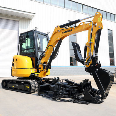 Minibagger 3,5 Tonnen Kubota-Motor Kleinbagger CE EPA EURO5 Mikrobagger Crawler Bagger