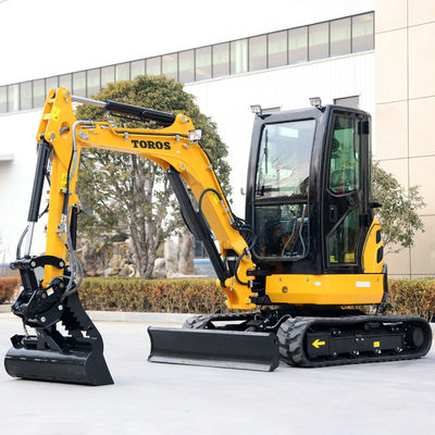 Minibagger 3,5 Tonnen Kubota-Motor Kleinbagger CE EPA EURO5 Mikrobagger Crawler Bagger