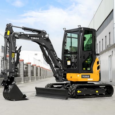 Minibagger 3,5 Tonnen Kubota-Motor Kleinbagger CE EPA EURO5 Mikrobagger Crawler Bagger