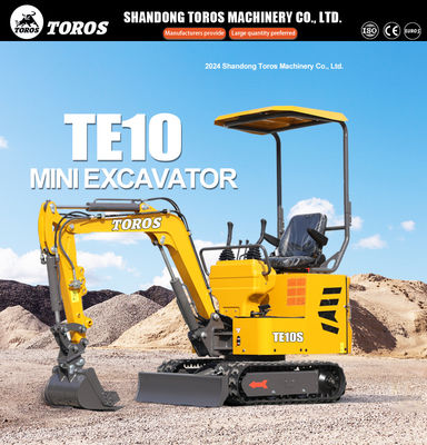 Toros, der neueste Minibagger, multifunktionale kleine Bagger, anpassbare Farben